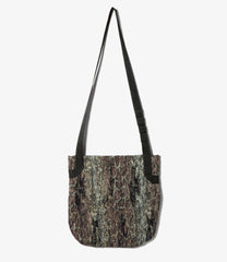 Shoulder Pouch - Wood Camo Jacquard