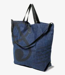 Carry All Tote - Music Note Denim