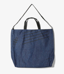 Carry All Tote - Music Note Denim