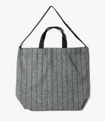Carry All Tote - Wool Striped HB