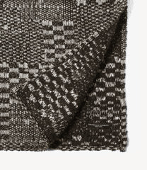 Button Shawl - Pattern Block Jacquard