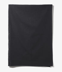 Button Shawl - Heavy Wool Elastique