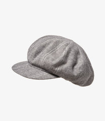 Newsboy Cap - Lt.Wool Striped HB