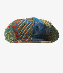 Newsboy Cap - Geometric PW Jacquard