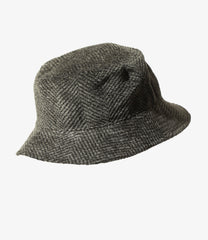 Bucket Hat-R/L Chenille Herringbone