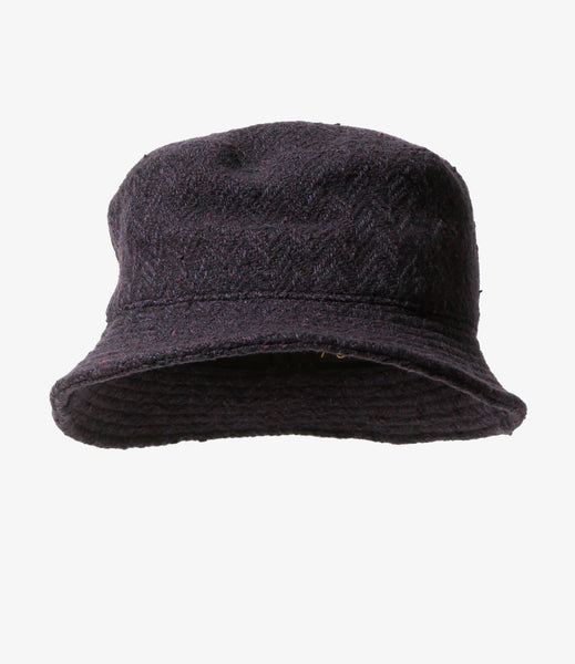 PALACE NEEDLES DENIM BUCKET HAT BLACK 【公式通販】