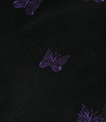 Straight Trouser-Papillon Emb. Corduroy