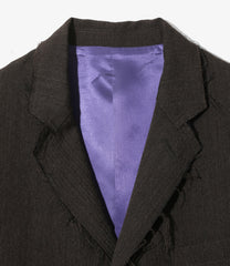 Raw Edge Jacket - W/L Herringbone