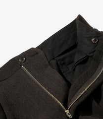 Raw Edge Trouser - W/L Herringbone