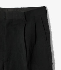 Raw Edge Trouser - W/L Herringbone