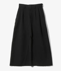 Raw Edge Skirt - W/L Herringbone