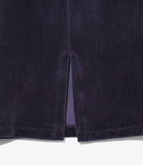 Pencil Skirt - C/PE Velour