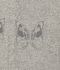 Stand Collar Jacket - Papillon Jacquard