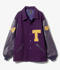 Lettered Coat - Wool Melton