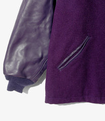 Lettered Coat - Wool Melton