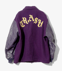 Lettered Coat - Wool Melton