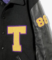 Lettered Coat - Wool Melton