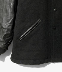 Lettered Coat - Wool Melton