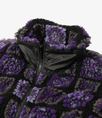 Fur Jacket - Papillon Plaid Pile