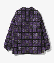Fur Jacket - Papillon Plaid Pile