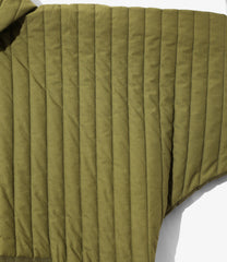 Taped Quilted Hoody - Cotton Poplin