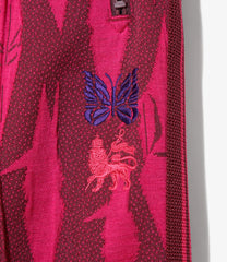 NEEDLES x Sasquatchfabrix. Track Pant - "Origami crane"
