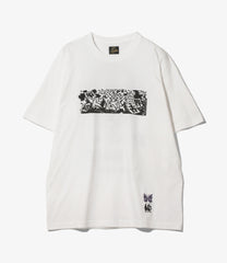 NEEDLES x Sasquatchfabrix. Slowgun Tee - "Peace to World"