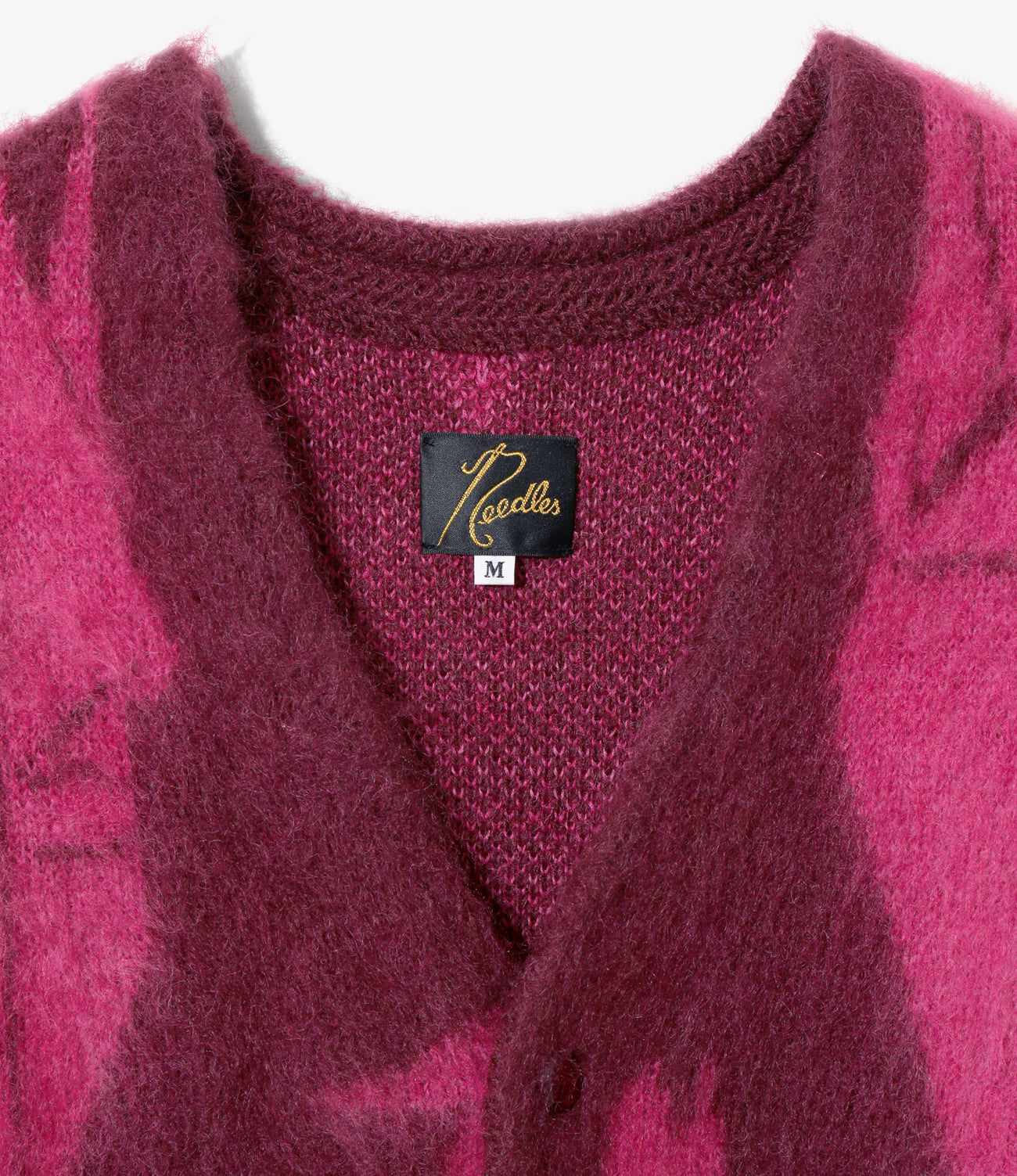 NEEDLES x Sasquatchfabrix. Mohair Knit Cardigan -