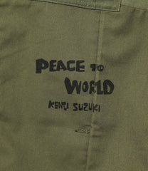 〈NEEDLES〉×〈Sasquatchfabrix.〉 Rebuild Fatigue Pant - Peace to World