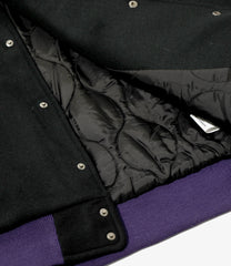 〈NEEDLES〉x〈NOMARHYTHM TEXTILE〉Patch Varsity Jacket