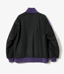 〈NEEDLES〉x〈NOMARHYTHM TEXTILE〉Patch Varsity Jacket
