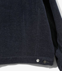 Darts Bottom Jean Jacket - Washi Chenille