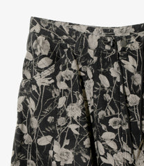 H.D. Painter Pant-Denim/Rose Print