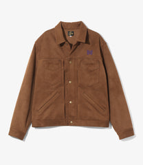 Penny Jean Jacket - Synthetic Suede