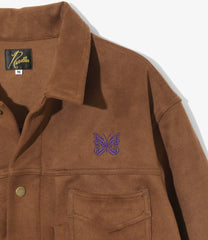 Penny Jean Jacket - Synthetic Suede