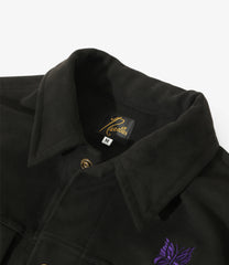 Penny Jean Jacket - Synthetic Suede