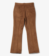 Boot-Cut Jean - Synthetic Suede