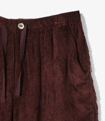 Fringe String Pant - Rayon Corduroy