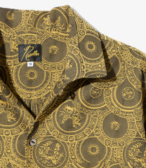 Italian Collar Shirt - Ornament Jacquard