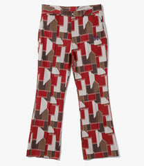 Boot-Cut Jean - Poly Jacquard