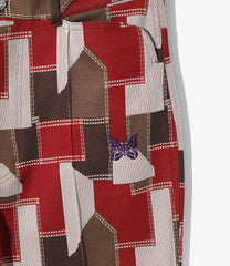 Boot-Cut Jean - Poly Jacquard