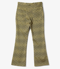 Boot-Cut Jean - Poly Jacquard