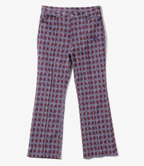 Boot-Cut Jean - Poly Jacquard