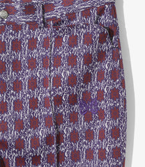Boot-Cut Jean - Poly Jacquard