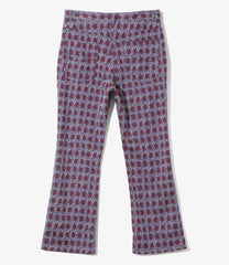 Boot-Cut Jean - Poly Jacquard
