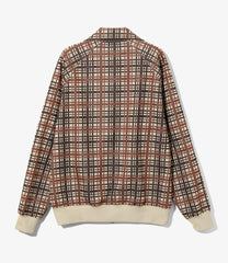 Track Jacket - Poly Jacquard