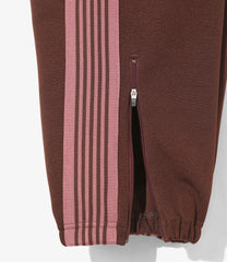 Zipped Track Pant - Poly Smooth