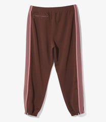 Zipped Track Pant - Poly Smooth