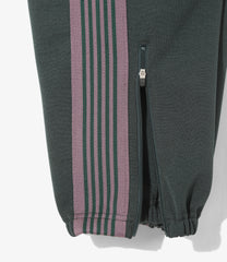 Zipped Track Pant - Poly Smooth