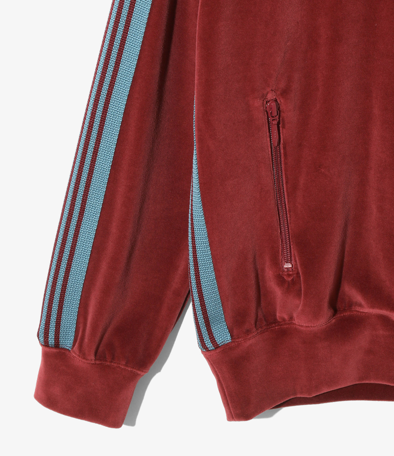 Rib Collar Track Jacket - C/PE Velour – NEPENTHES ONLINE STORE